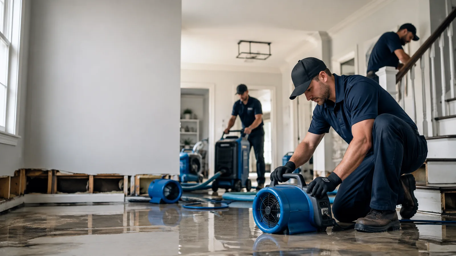 Water Damage Restoration in Deport, TX near me